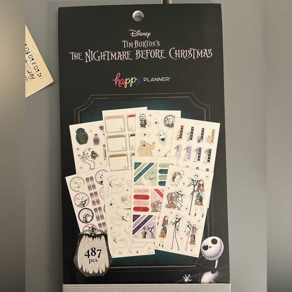 Nightmare before Christmas Happy Planner stickers